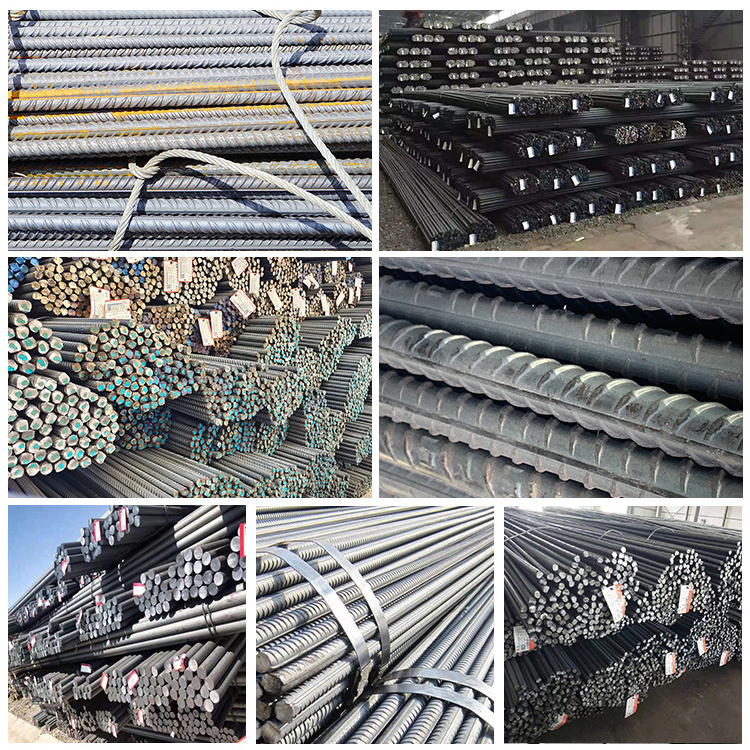 TMT High Quality 10Mm 12Mm Steel Rebar Hrb400 Hrb500 Deformed Steel Bar Iron Rods For Construction Rebar