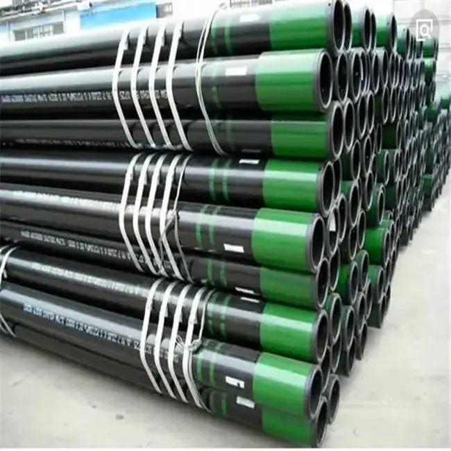 API 5CT Seamless Casing and Tubing/API J55 K55 L80 N80 P110 Water Oil Well Casing Pipe