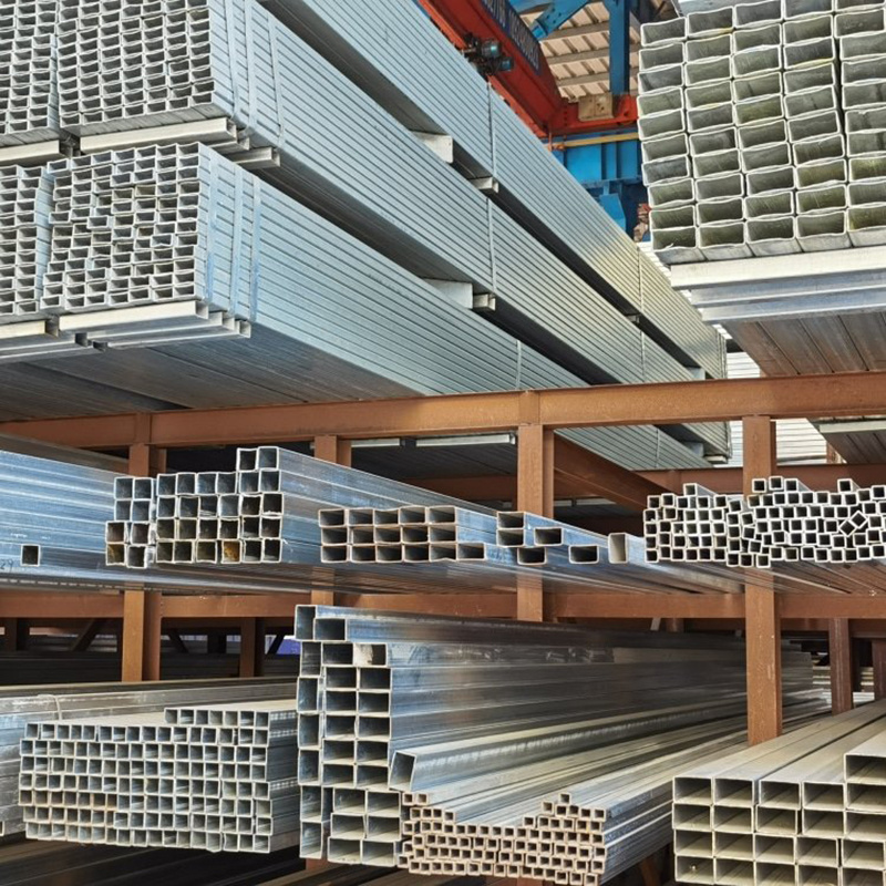 Factory price high quality suppliers 1x1 inch 14 gauge 2x2 square galvanized steel pipe tube