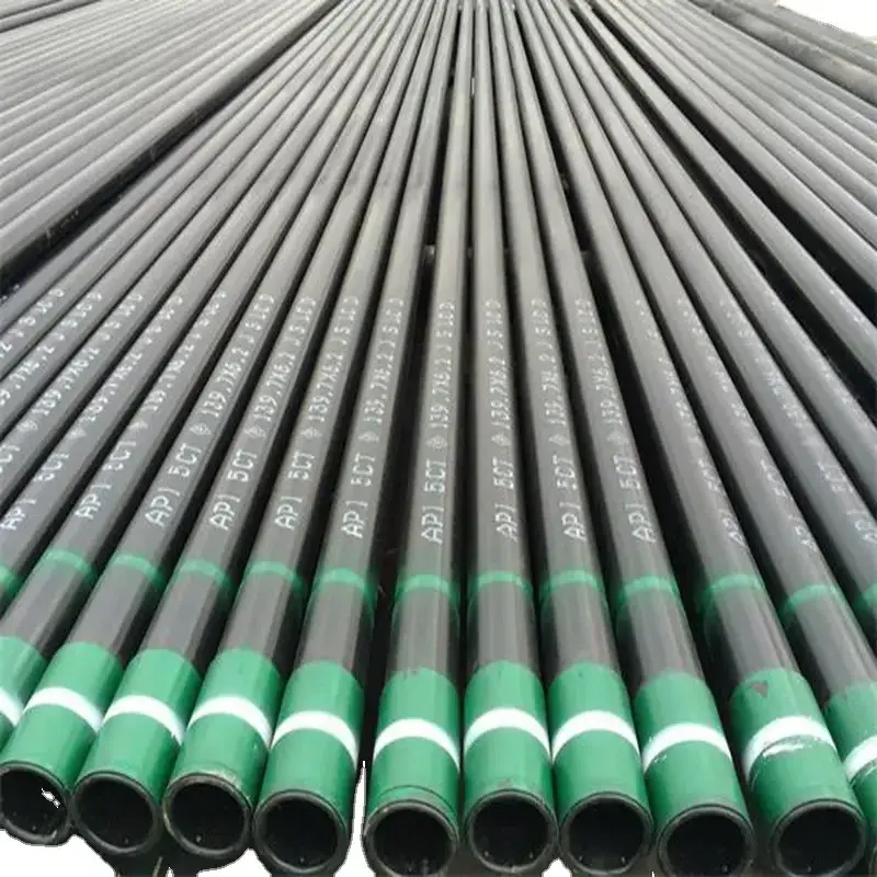 API 5CT Seamless Casing and Tubing/API J55 K55 L80 N80 P110 Water Oil Well Casing Pipe