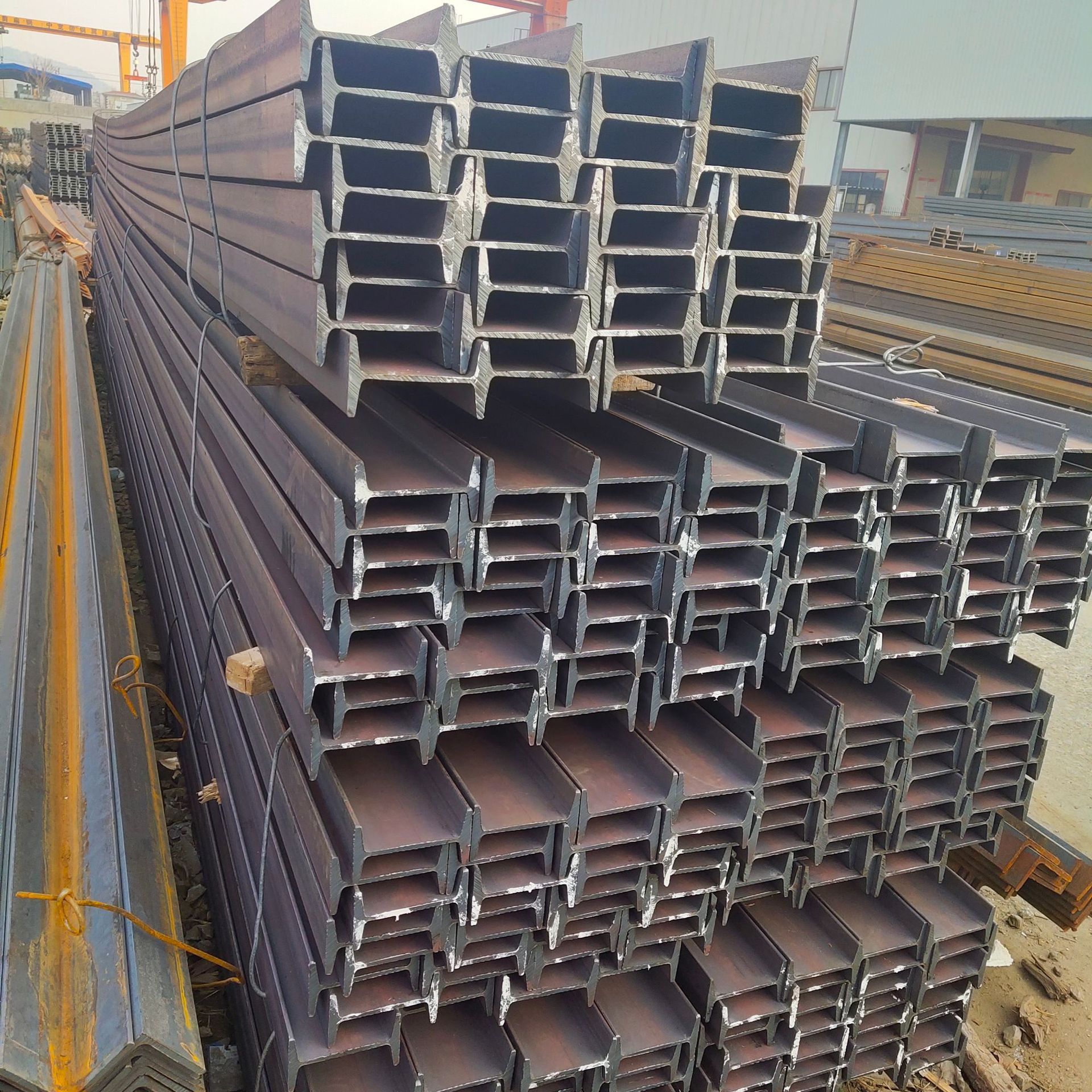 ASTM A36 A992 Q235B Q345e Hot Rolled Welding I beam 16Mn steel H beam Structure steel