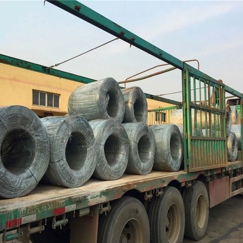 Factory direct selling hot dipped galvanized wire 12 gauge galvanized iron steel binding wire