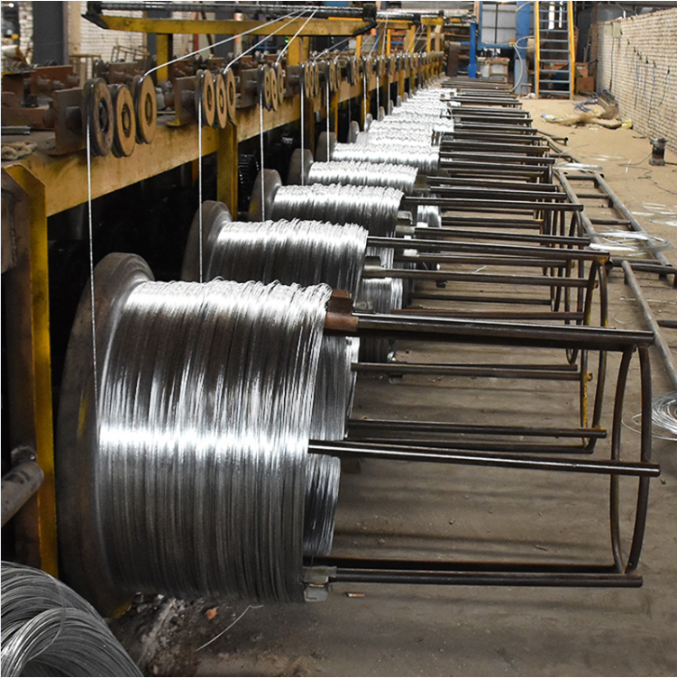 Bottom price Hot dipped galvanized steel wire 9 10 12 14 16 18 gauge electro galvanized gi iron binding wire