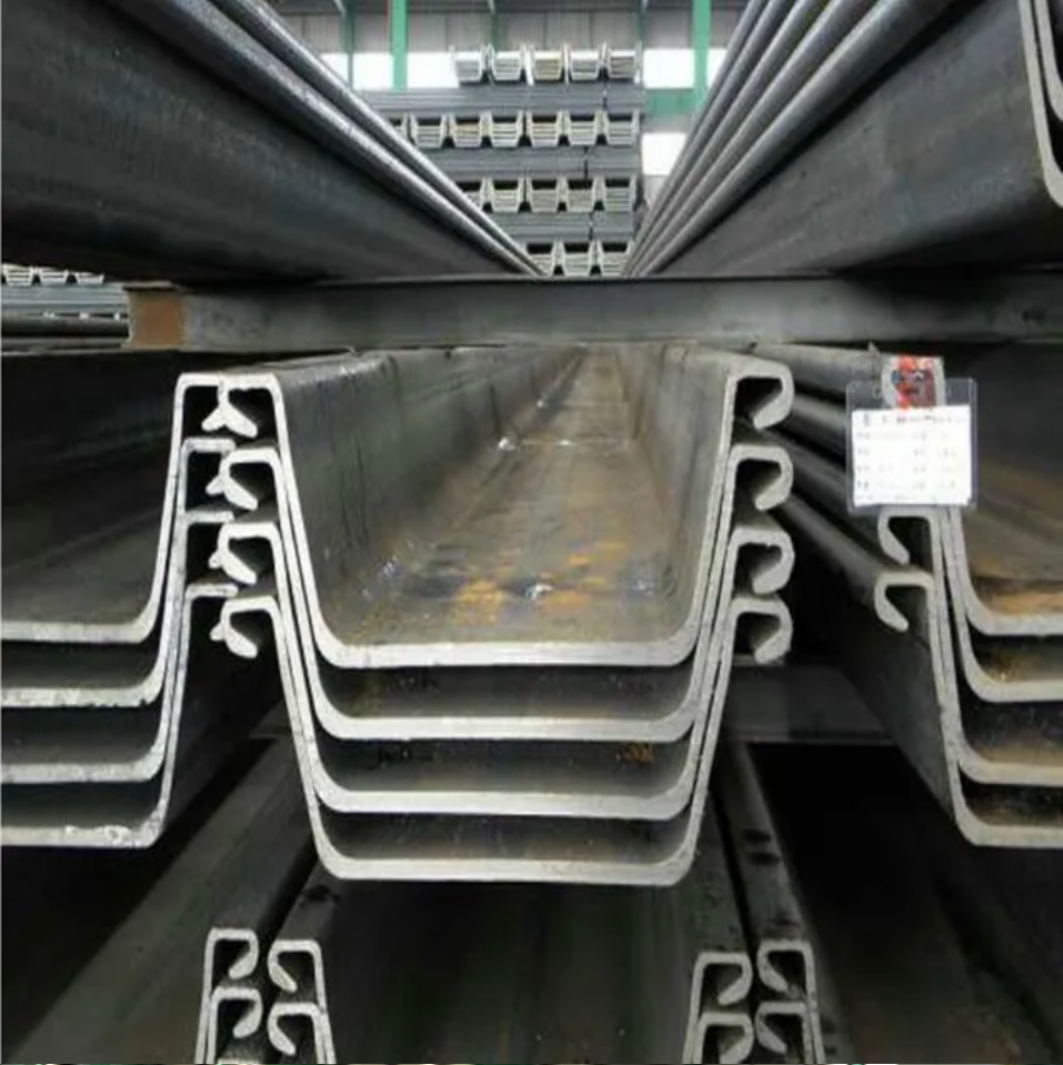 Seawall Retaining Wall  Piling For Flood And Erosion Control Solution U Z Type Larsen Steel Sheet Pile Price