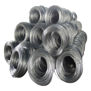 Bottom price Hot dipped galvanized steel wire 9 10 12 14 16 18 gauge electro galvanized gi iron binding wire