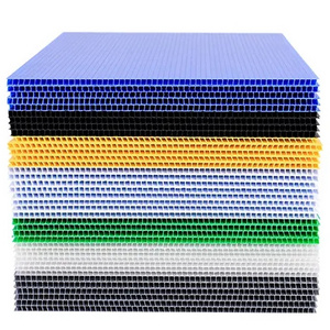 Custom Uv Stabilized 4 X 8ft Polypropylene Hollow Sheet Pp Corrugated Plastic Sheets Yard Sign Hollow Board