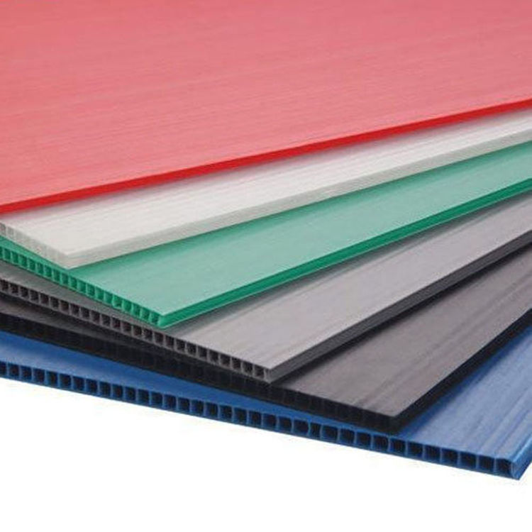 Excellent Pp Hollow Board Corrugated Plastic Danpla Sheet For Floor Protection Recycled Plastic Board