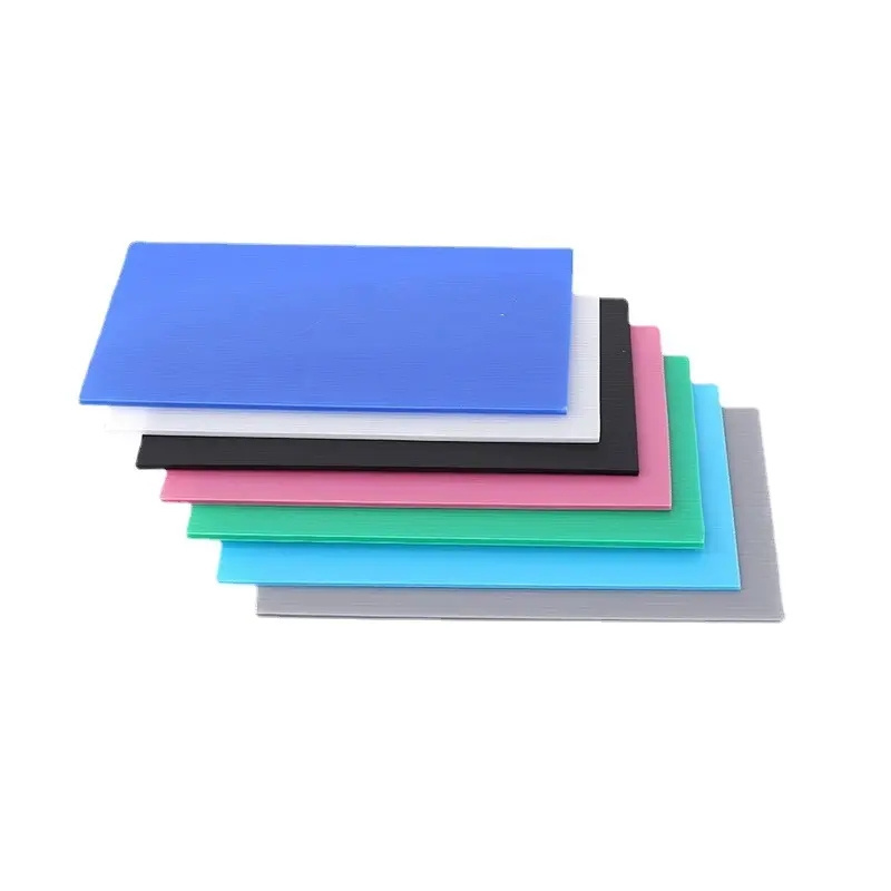 Waterproof Hollow Pp Plastic Plywood Fomwork Color Pp Hollow Sheets White Pp Honeycomb Panel Plastic Sheet