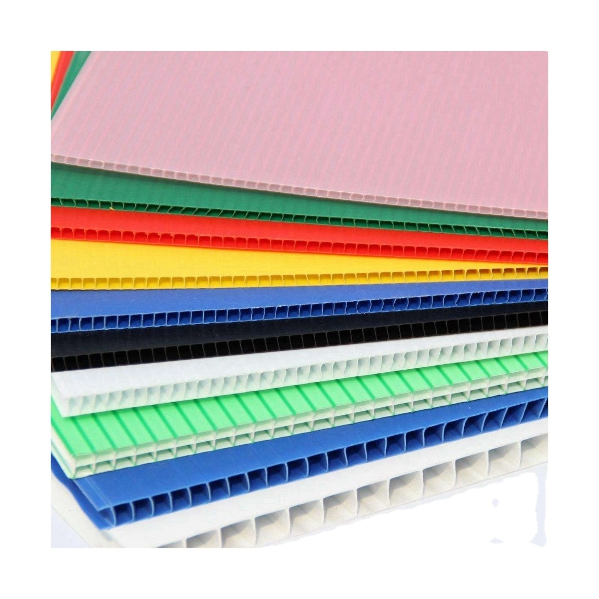 Flame/ Fire Retardant Twinwall Polypropylene Pp Hollow Sheets Corflute Hard Correx Sheets Temporary Floor Protector