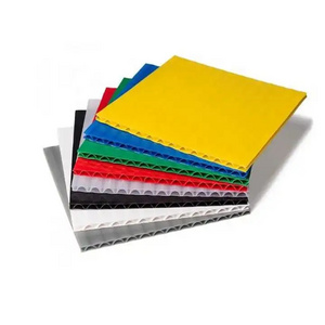 2400x1200mm Uv Protection Pp Hollow Sheet 2mm 3mm 4mm 5mm Colourful Coreflute Coroplast Plastic Sheet For Packing