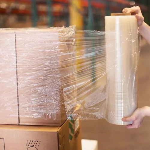 Pe Stretch Film Packing Wrapping Packaging Pallet Wrap Stretch Film 23mic 17 Mic Stretch Film For Pallet Mini Roll