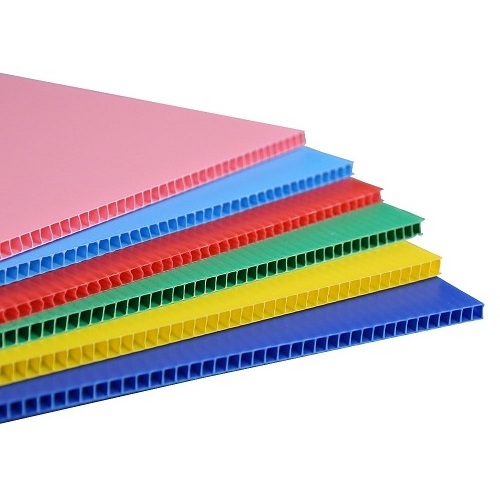 Wholesale Coroplast Plastic Corrugated Sheet Pp Hollow Board  Correx Folding Board pp hollow sheet