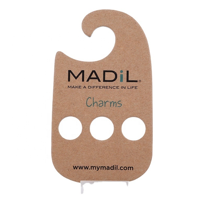 Customized sustainable paper packaging card hanger for Pet Accessories and dog rope leash