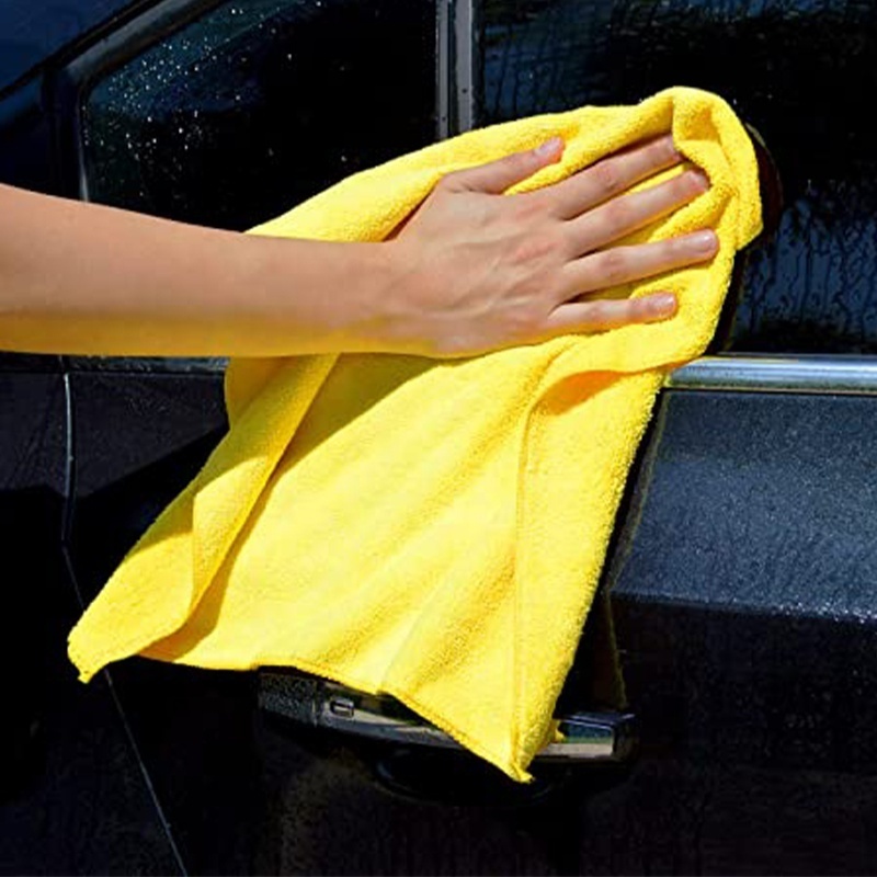 36 pcs pack microfiber car wash towel kitchen cleaning cloth household custom logo towel 40*40 16