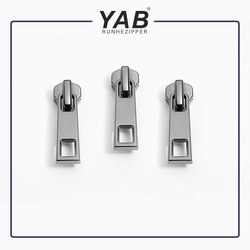 YAB Cheap Prices Custom Made Specialized In All Kinds Luggage Metal Zipper Slider