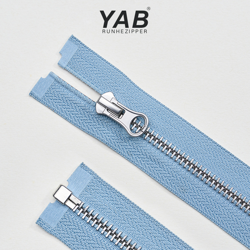 YAB Hot Selling Products All Kinds Of Autolock Slider Metal aluminum alloy zipper