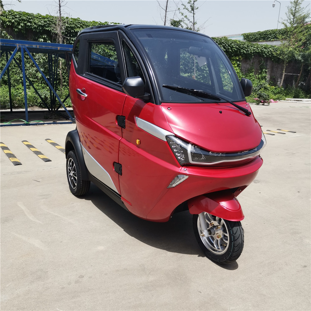 EEC mini electric car 2 seater battery vehicles cabin mobility scooter