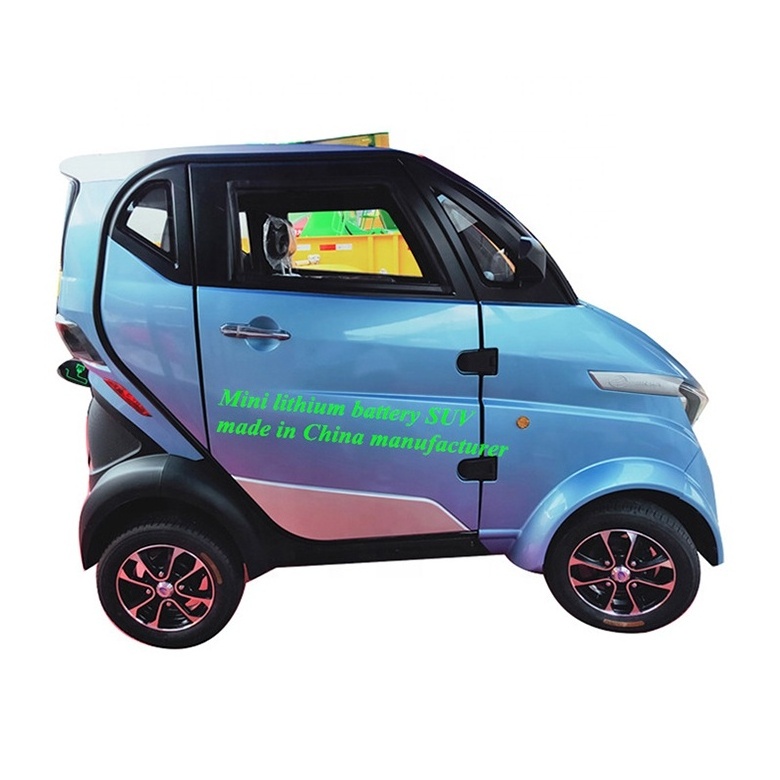 4 wheel electric car without driving licence cabin scooter L6E certification