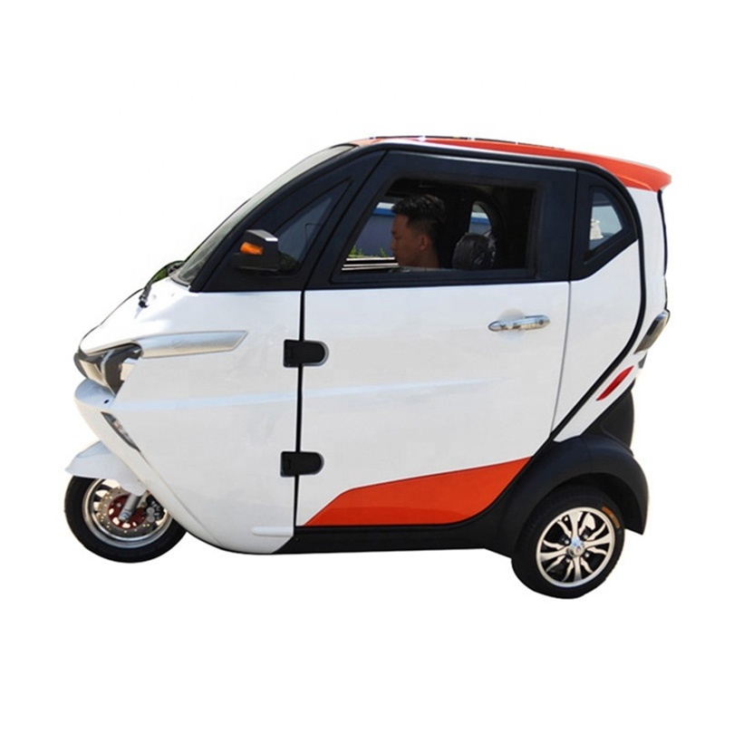 EEC Europe Brand New Cars Mini Electric Car For Family Electric Moped Car  3 Seats with A/C hot sale with low price