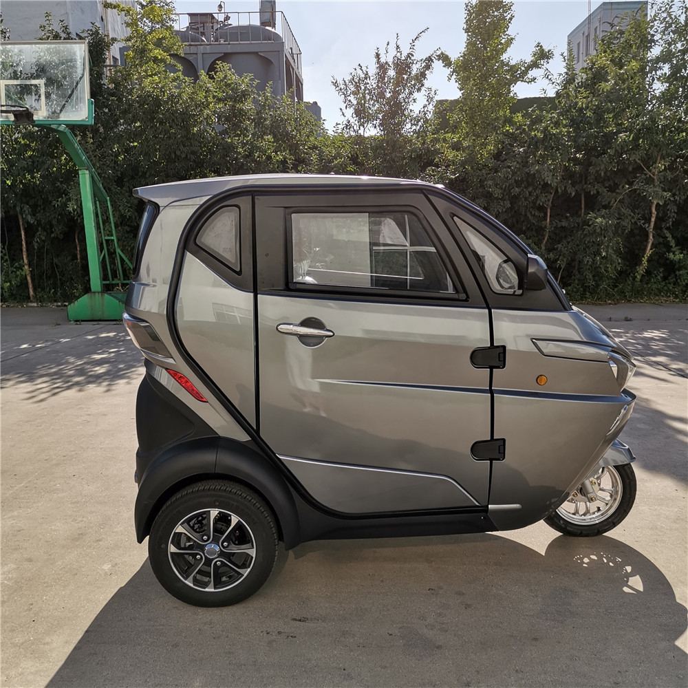 EEC mini electric car 2 seater battery vehicles cabin mobility scooter