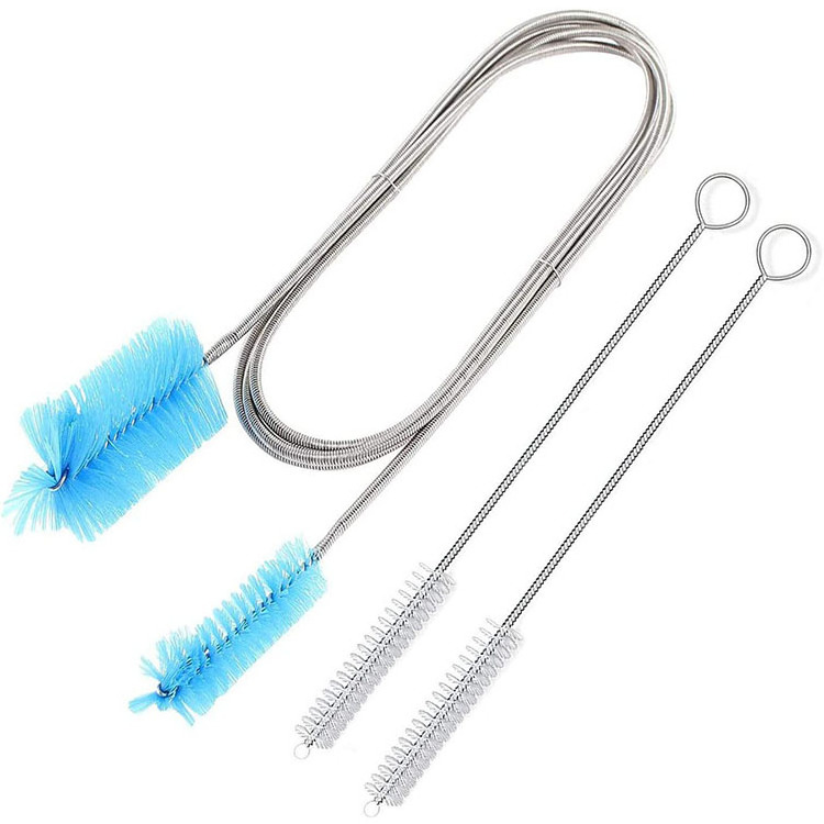 Plastic Cleaning Brush Flexible Drain Brush Nylon Cleaner Double Ended Elastic Hose Pipe Cleaner