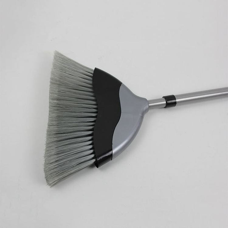 China Factory Low Price Sweep Easy Plastic Broom Stick, Cleaning Magic Angle Bristle Broom