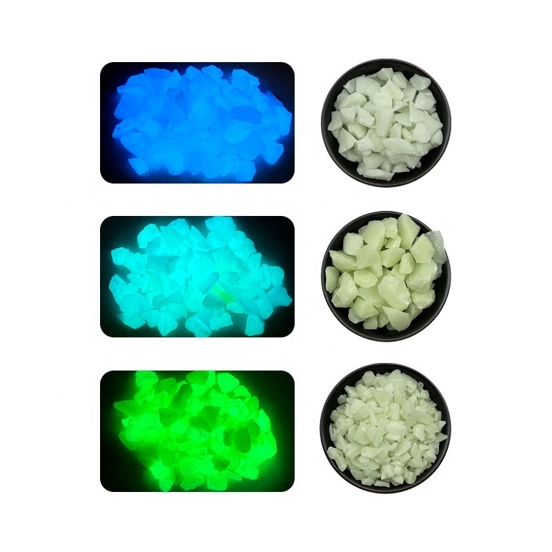 Fish Tank Decoration 3-5cm Glow In The Dark Stones Glow Stones Luminous Pebbles For Decoration