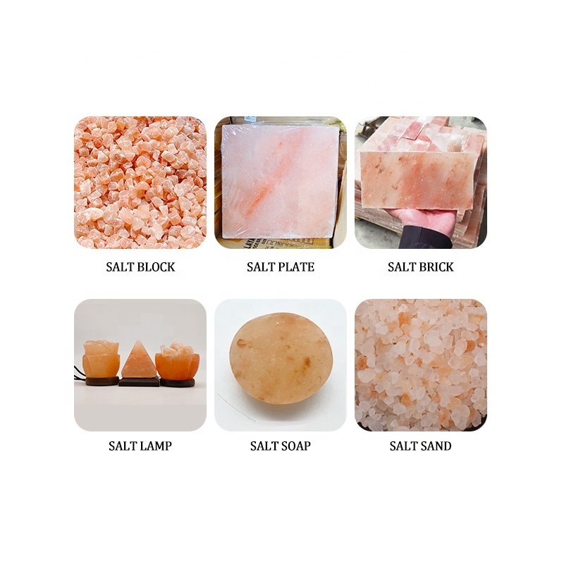 Himalayan Pink Salt Bricks for Salt Sauna Rooms and Spa Wall Panel 20*10*2 Himalaya Salt Block 20*10*2.5 cm