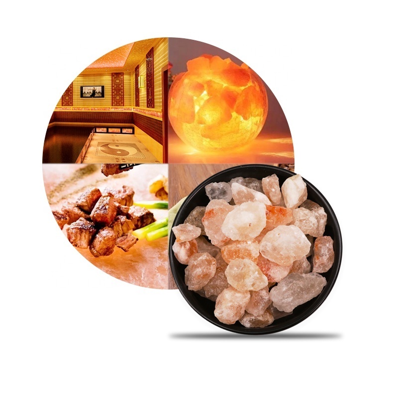 Pure Himalaya Salt Particles 3-5 CM Natural Decorative Diffusing Stone Rose Pink White Himalayan Salt Crystal For Aromatherapy