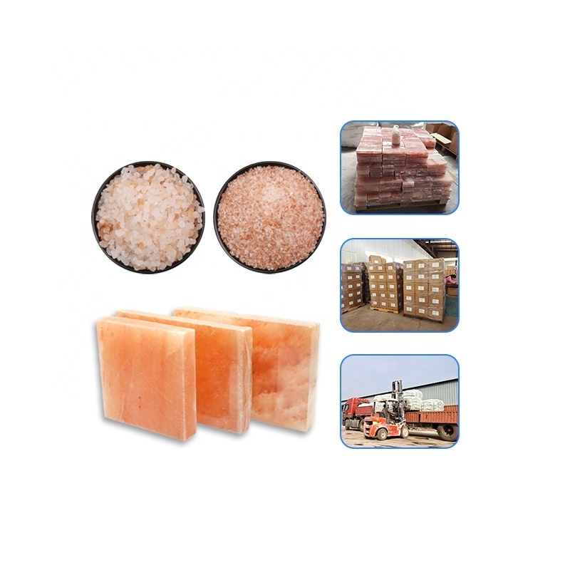 Natural Himalayan Brick Salt Block for Barbecue 8*4*2  Inches ,100% Natural Grain Salt Himalayan Pink Salt Brick