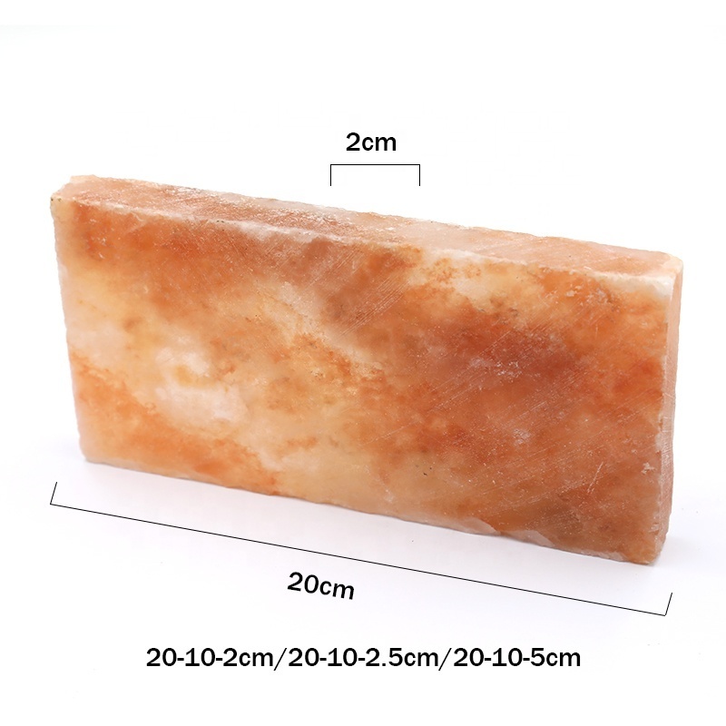 Himalayan Pink Salt Bricks for Salt Sauna Rooms and Spa Wall Panel 20*10*2 Himalaya Salt Block 20*10*2.5 cm