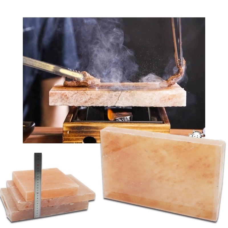 Himalayan Pink Salt Bricks for Salt Sauna Rooms and Spa Wall Panel 20*10*2 Himalaya Salt Block 20*10*2.5 cm