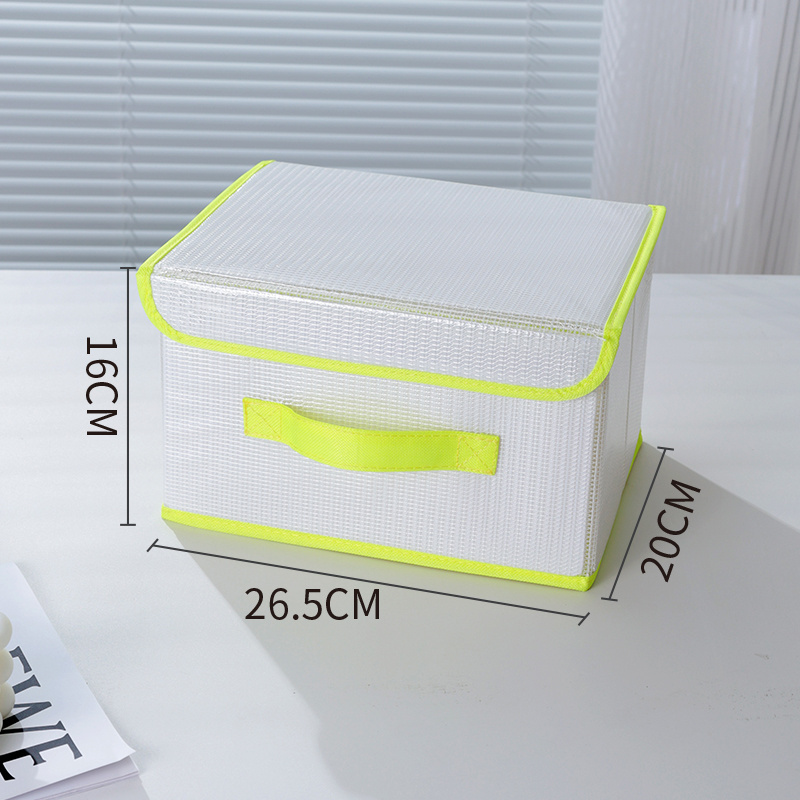 Multi-function clothing storage bin waterproof Double lid storage box storage bins