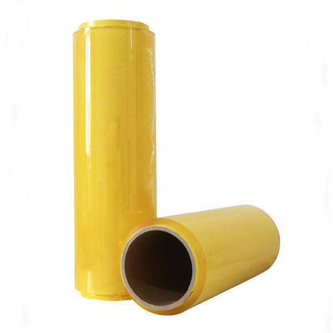 Factory Price Wholesale Customized Transparent Big PVC Roll cling film Plastic Food Jumbo roll Wrap