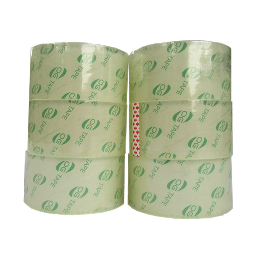 Strong Sticky Transparent Bopp Adhesive For Box Sealing Packing Super Clear BOPP Packaging Tape