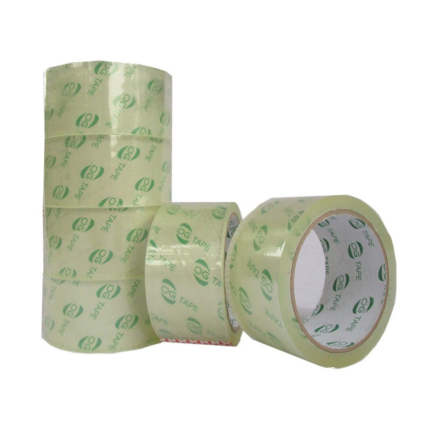 Strong Sticky Transparent Bopp Adhesive For Box Sealing Packing Super Clear BOPP Packaging Tape