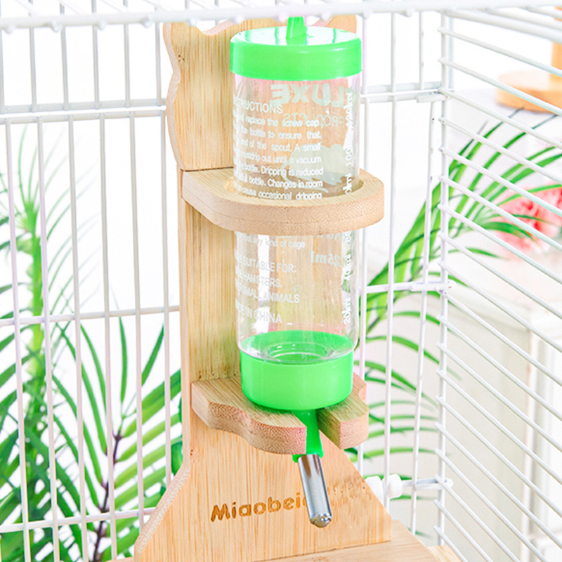 Factory Direct Supply Premium Big Wooden Accessories 2 Levels Visible Hamster Cage