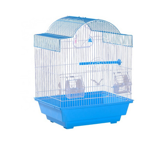 Luxury Large Bird Cage with Rolling Stand Open Top and Bird Swing, Bird Villa For Parrot