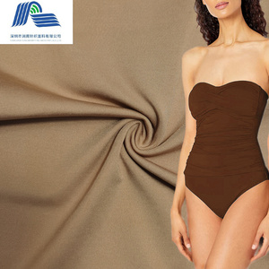 Best Quality 85 Nylon 15 Spandex Scuba Wholesale Weft Knitting Swimsuit Stretch Bikini Knit Fabric