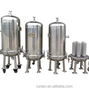 Flange type precision filter water treatment and milk beer cartridge filter for industry