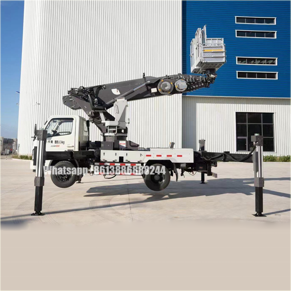 FOTON  29 m telescopic boom   lifting truck  bucket truck