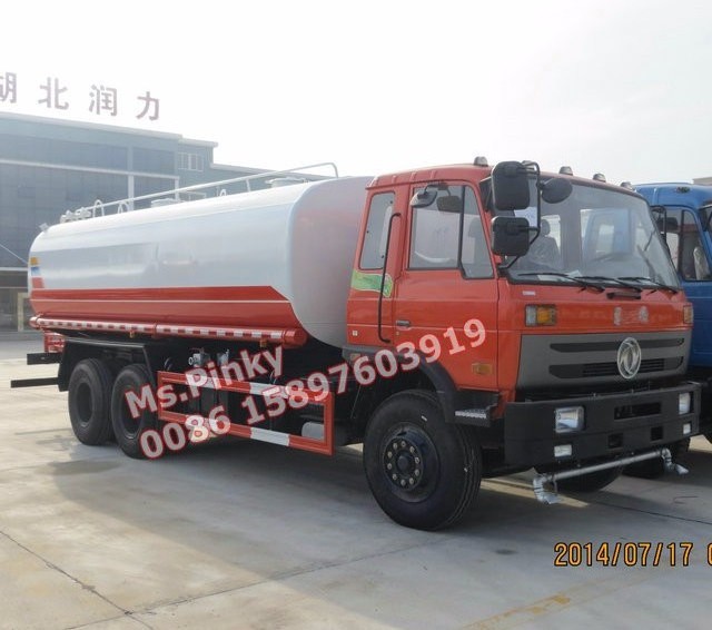 20Tons Water Tanker Transport Truck Dongfeng EQ1258 Water Tenders Trucks Factory Selling Cheaper Price