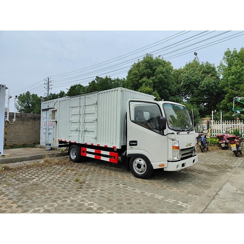 Last price China JAC 4x2 RHD 3.5 tons van truck