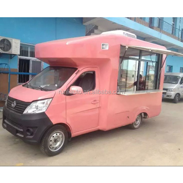 2022 Hot Selling Dongfeng Ice Electric 3 Wheel Vending Light Truck