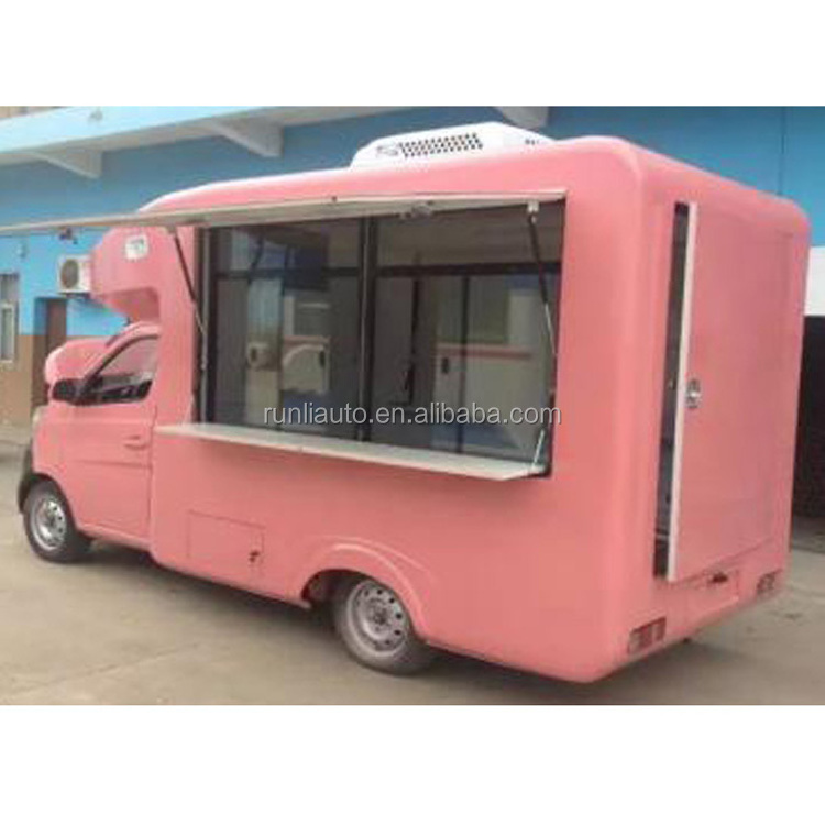 2022 Hot Selling Dongfeng Ice Electric 3 Wheel Vending Light Truck