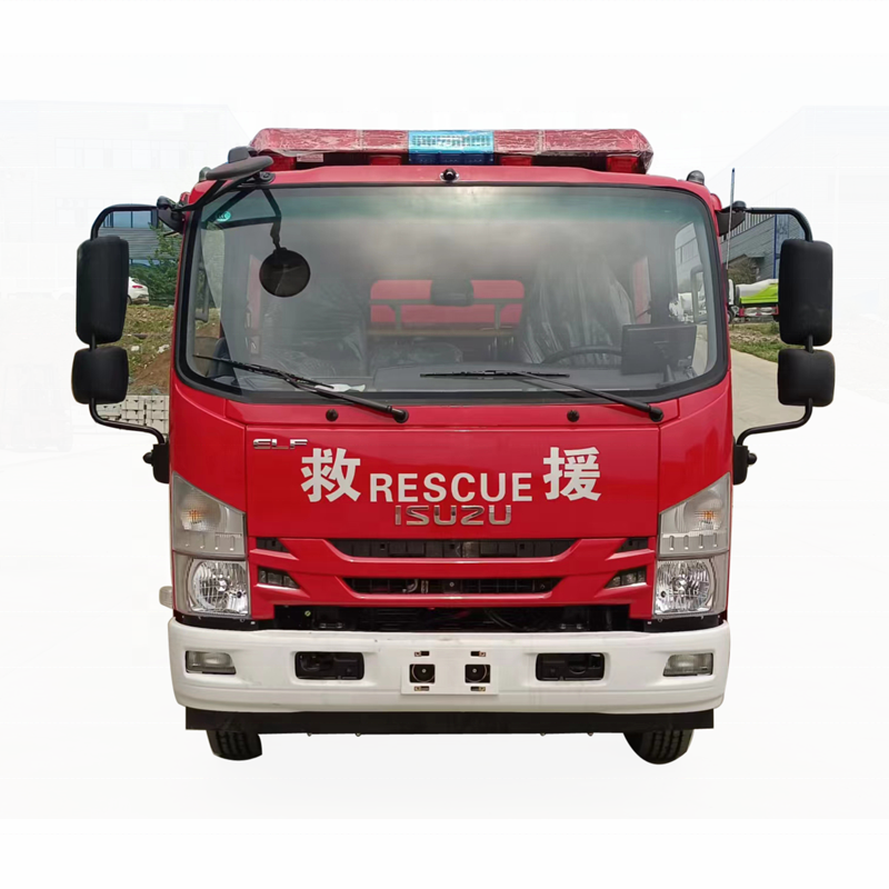 Japan Isuzu 4X2 3500 liters  water fire truck