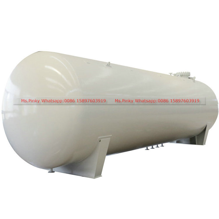 50000 Liters 25 Tons 5 M3-200 M3 LPG Cooking Gas Storage Tank Autogas Station Tank Low Price For Sales