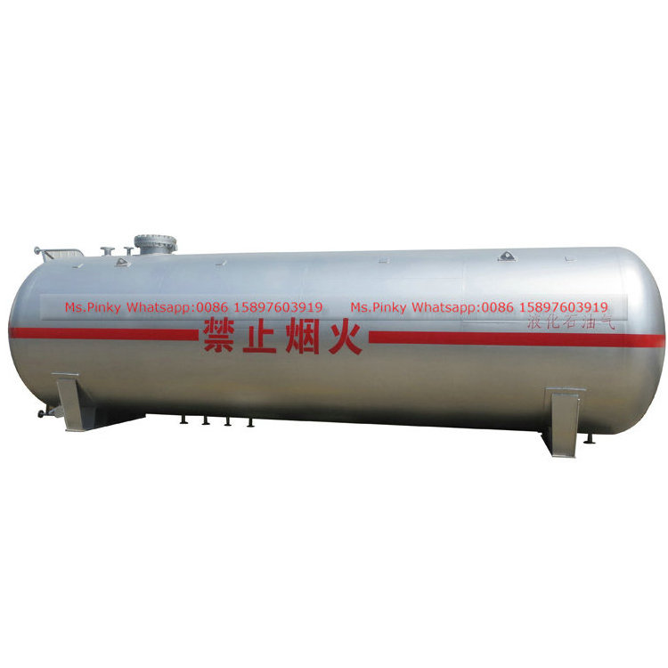 50000 Liters 25 Tons 5 M3-200 M3 LPG Cooking Gas Storage Tank Autogas Station Tank Low Price For Sales