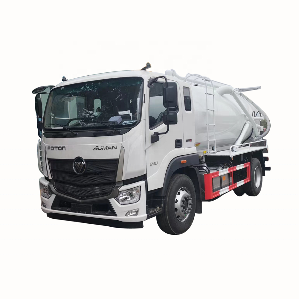 FOTON 10000-12000 liters Fecal suction truck   Septic pump truck