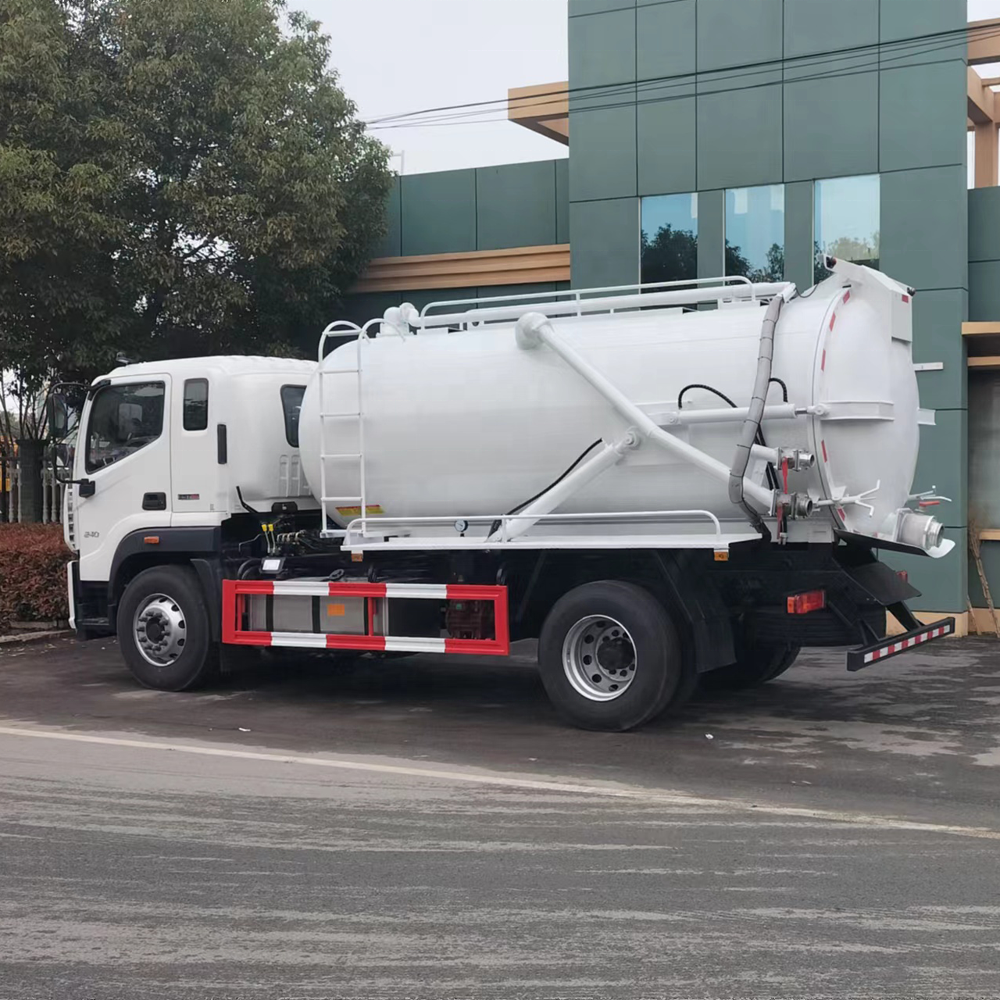 FOTON 10000-12000 liters Fecal suction truck   Septic pump truck